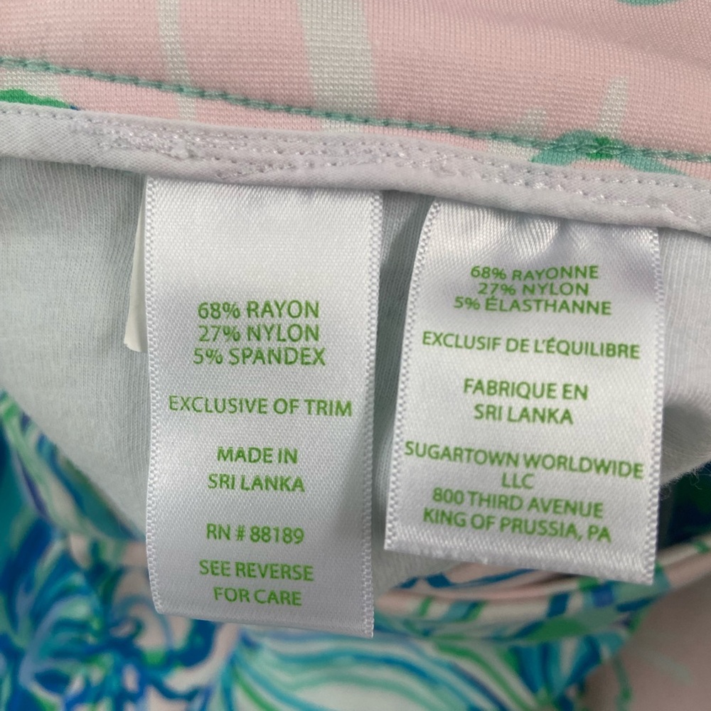 Lilly Pulitzer scalloped hem Women Shorts size 2 - Picture 3 of 5